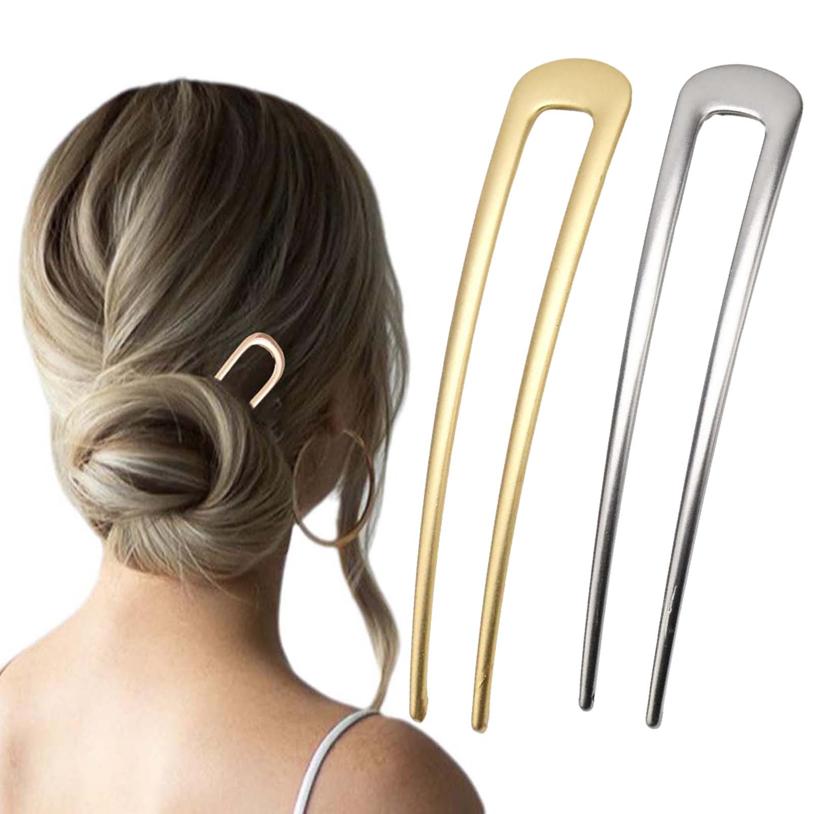 Hair Fork Stick - Épingles à cheveux en U de