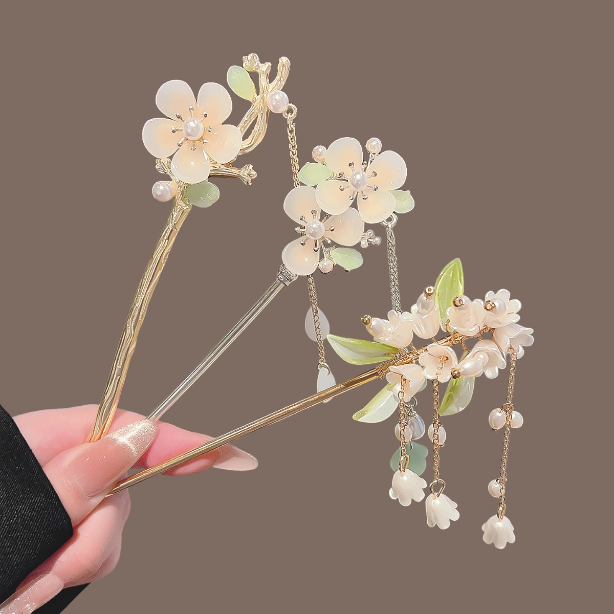 Hair Fork Stick - Épingles à cheveux vintage de style