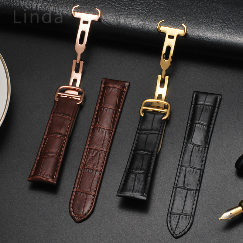 Women'S Accessories Cartier - Bracelet de montre en cuir véritable