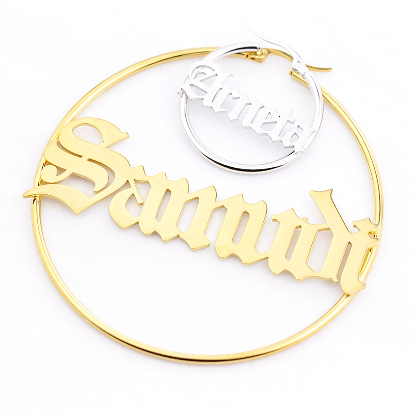 Statement Earrings Oversized - Grandes boucles d'oreilles personnalisées pour femmes,