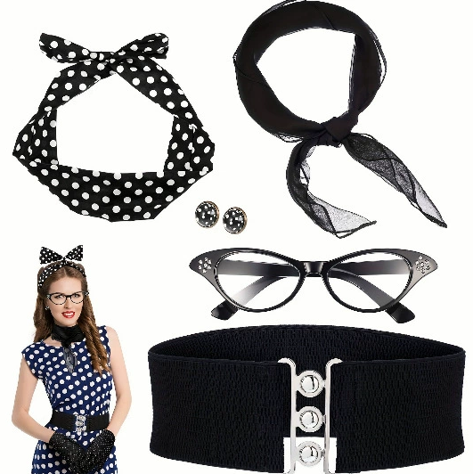 Women'S Accessories In The 1950S - Accessoires de costume années 50 pour