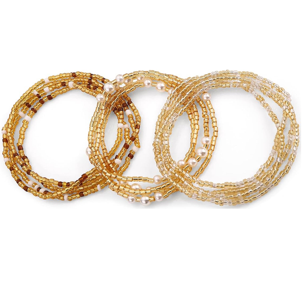 Women'S African Accessories - Perles de taille pour femmes, perles