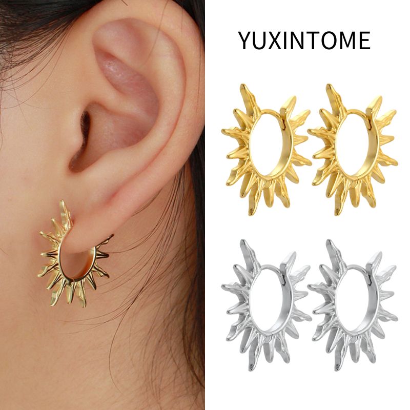 Statement Earrings Oversized - Boucles d'oreilles Vintage en argent Sterling