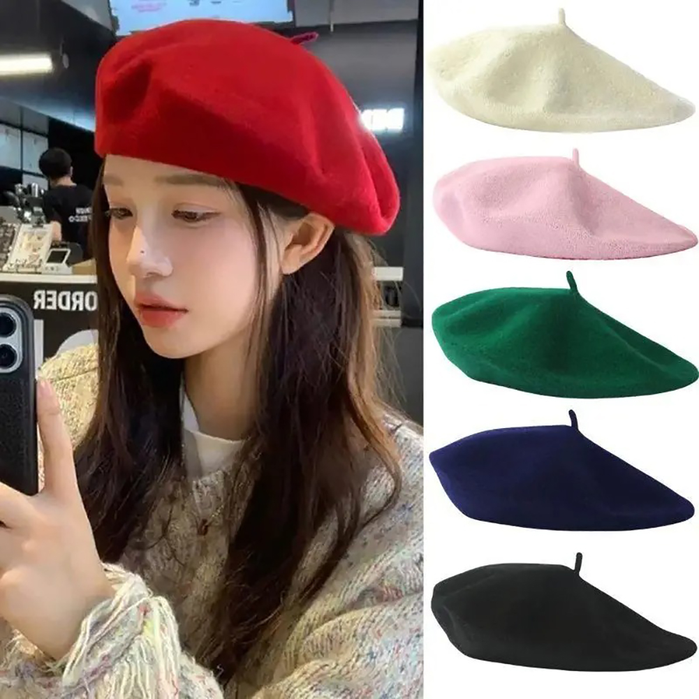 Women'S Accessories Go Outdoors - Bérets classiques, chapeaux d'artiste français, casquettes