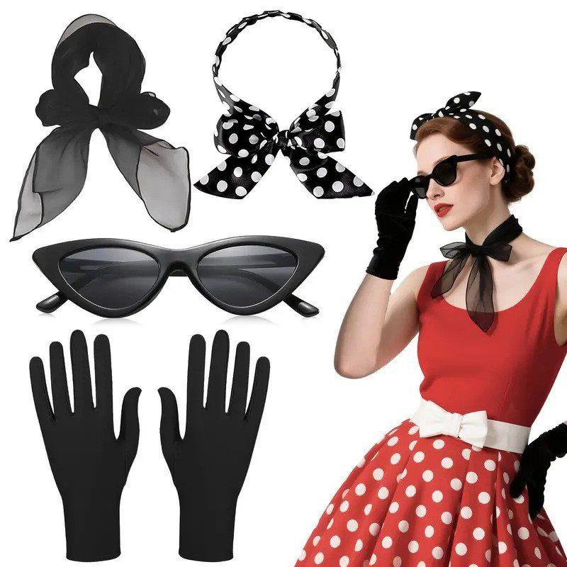 Women'S Accessories In The 1950S - Accessoires de costume rétro des années
