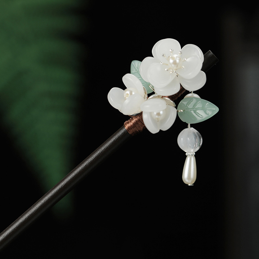 Hair Fork Stick - Épingle à cheveux rétro fleur avec