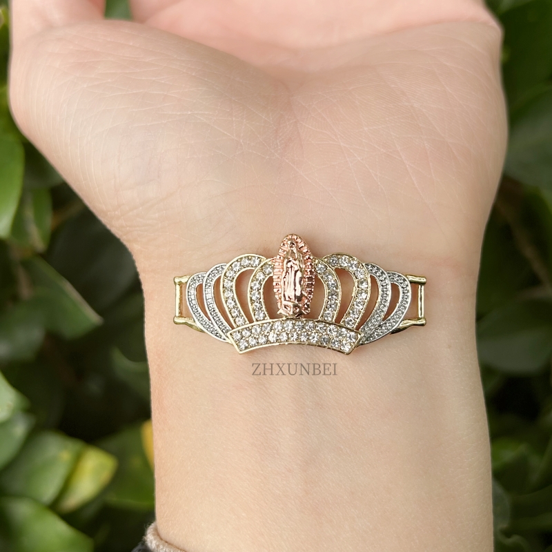 Bracelet Virgencita plaqué or  - Women Juda Accessories avis et prix
