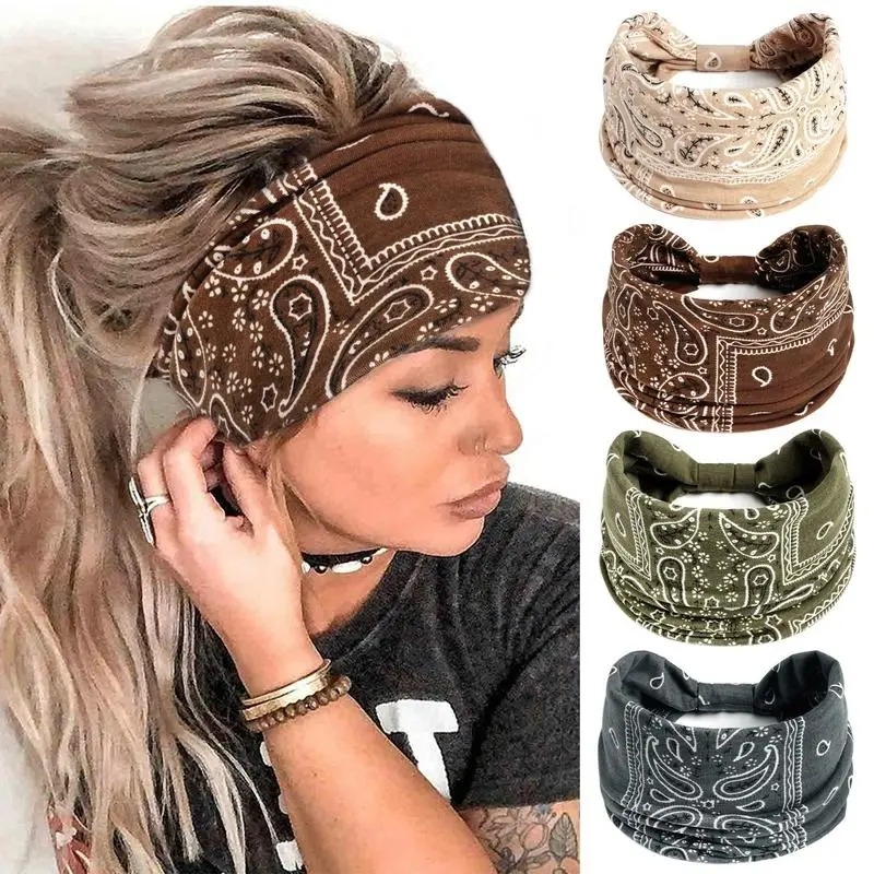 Lot de 4 bandeaux bohèmes pour - Women'S African Accessories avis et prix