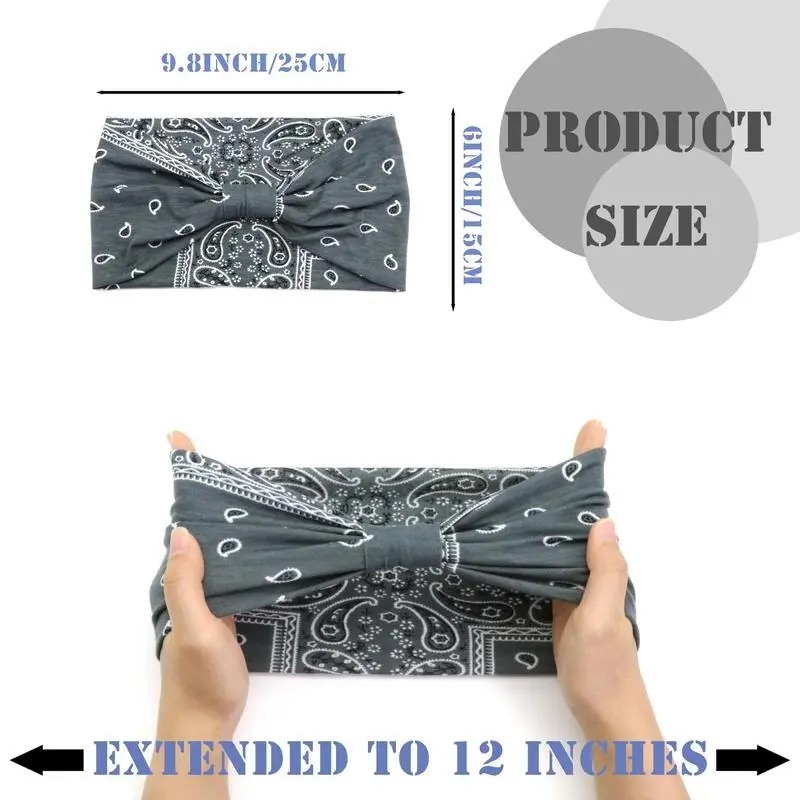 Lot de 4 bandeaux bohèmes pour - Women'S African Accessories avis et prix