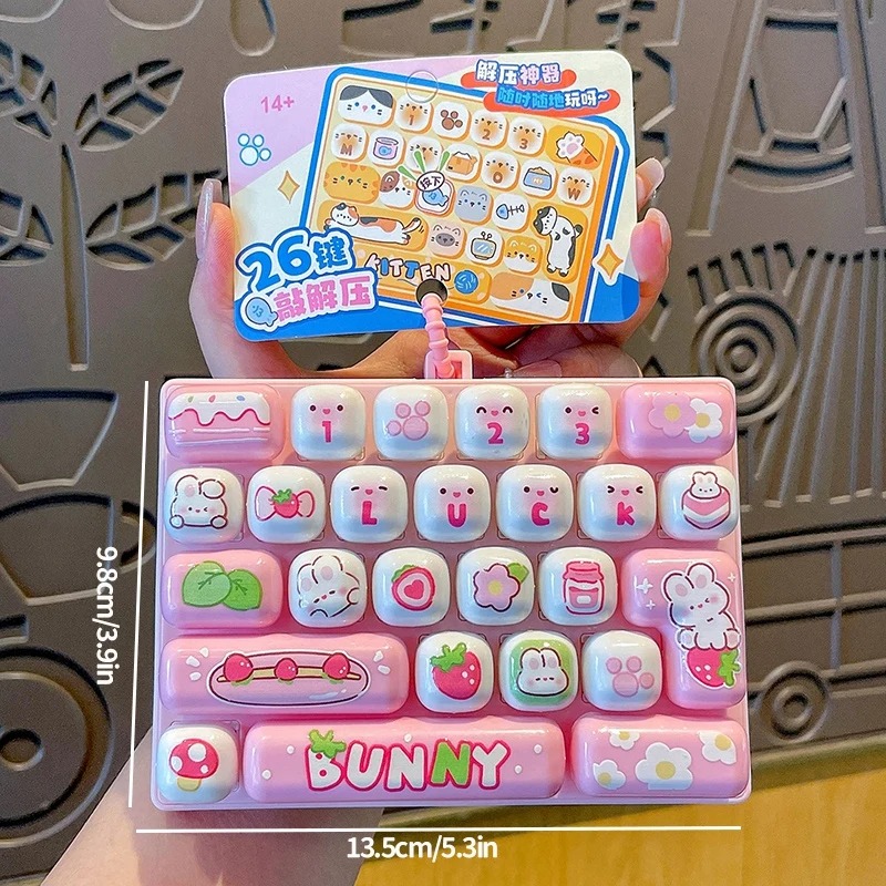Clicker de clavier anti-stress - Women'S Keychain Accessories avis et prix