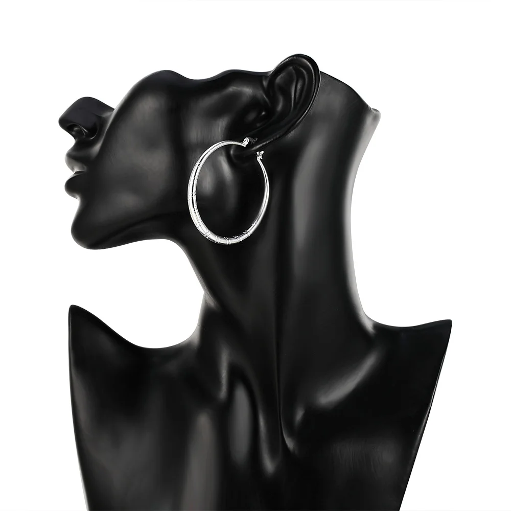 Grandes boucles d'oreilles cir - Statement Earrings Oversized avis et prix