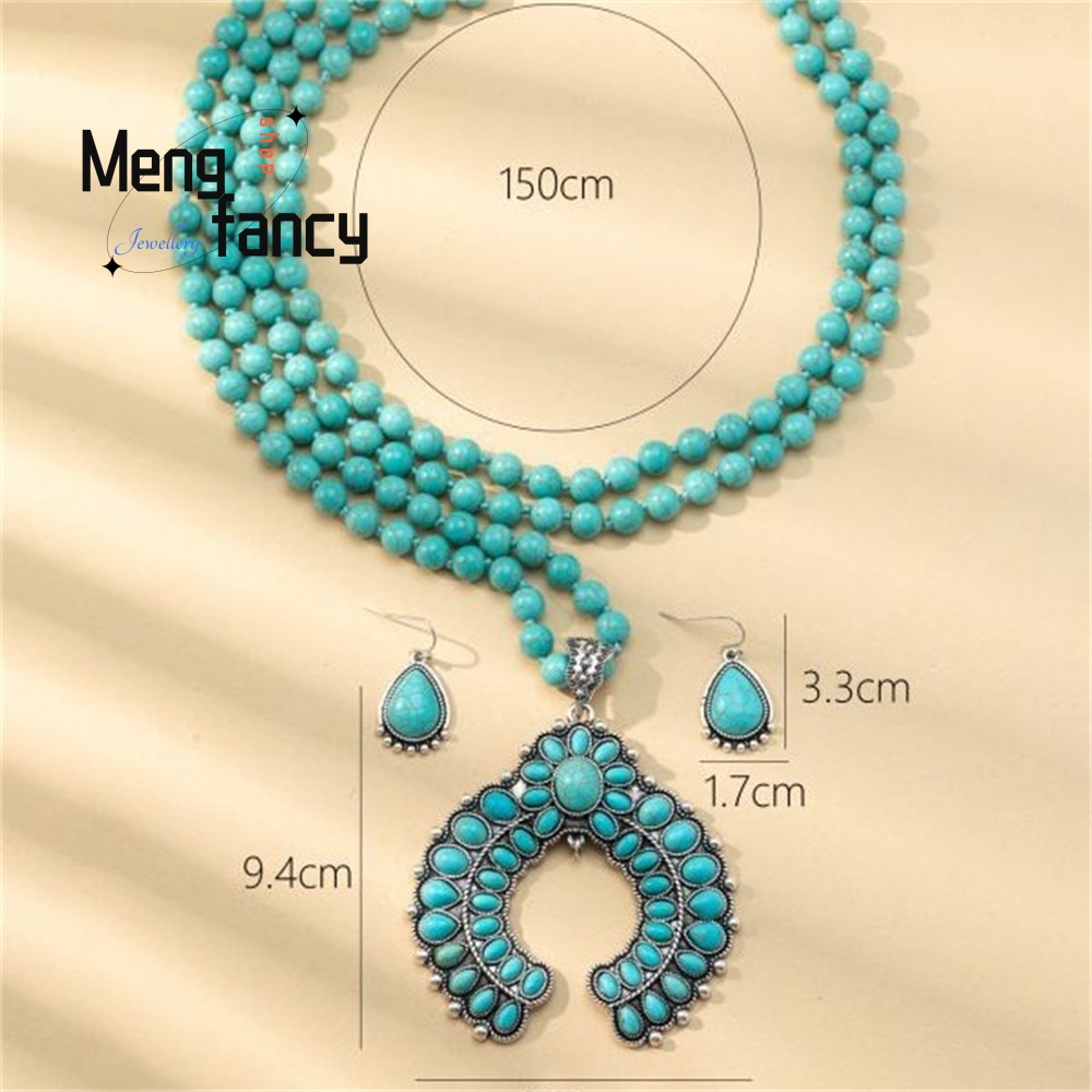 Boucles d'oreilles rétro à fle - Layered Necklace Set avis et prix