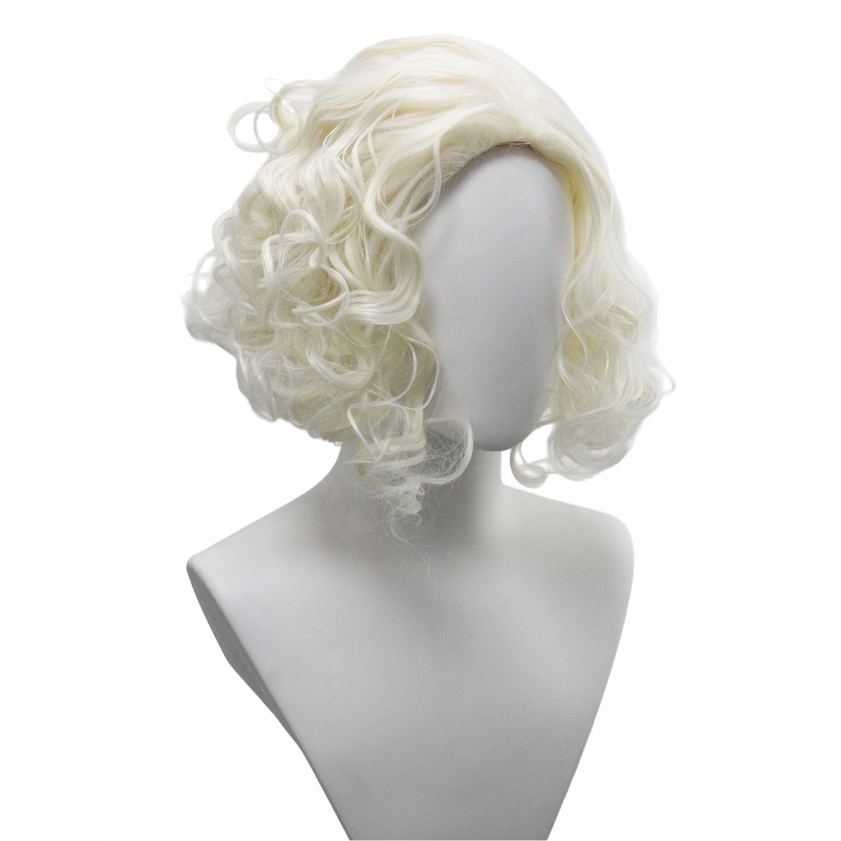 Perruque synthétique bouclée s - Women'S Accessories In The 1950S avis et prix