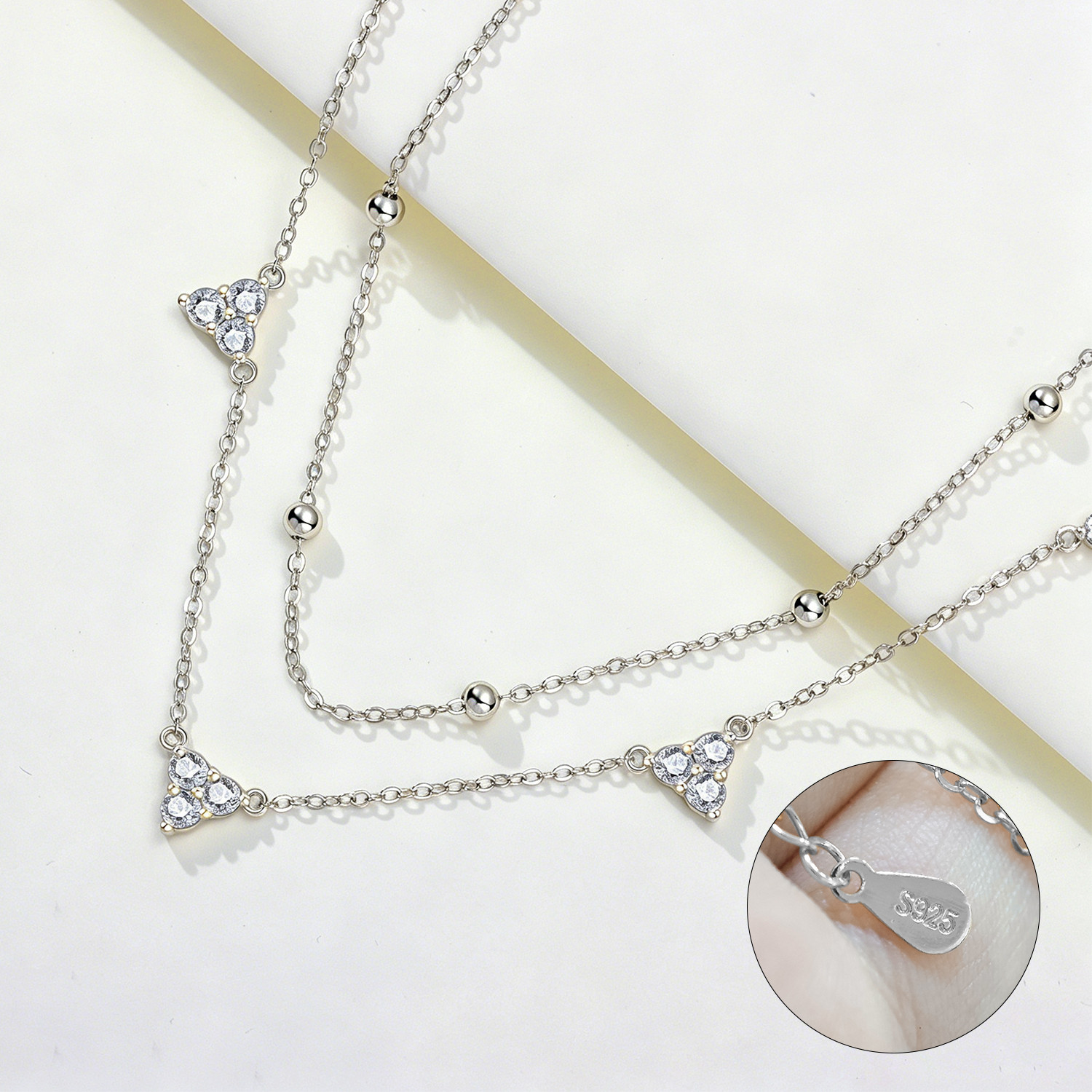 PANPOKI925 – collier à double  - Layered Necklace Set avis et prix