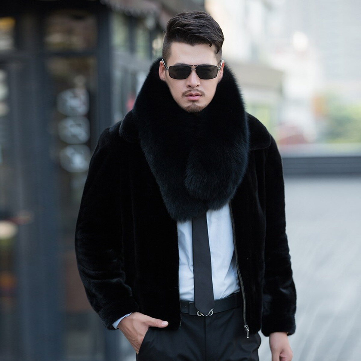 Véritable fourrure de renard é - Women Accessories Sale avis et prix