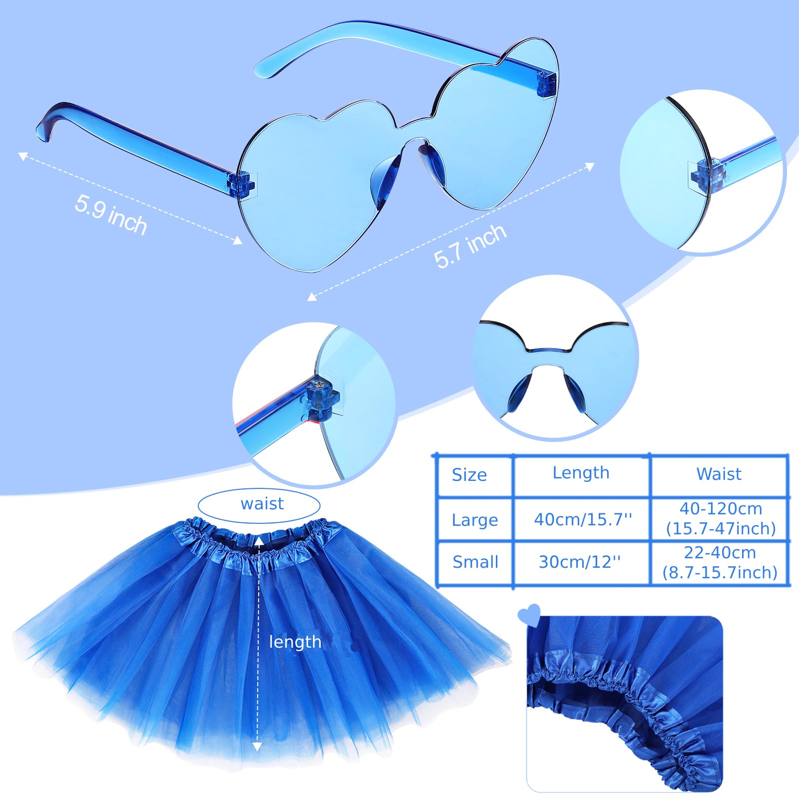 Ensemble de costume tutu pour  - Layered Necklace Set avis et prix