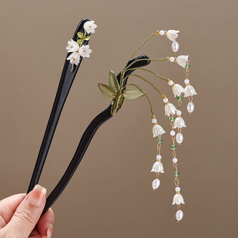 Épingle à cheveux rétro en boi - Hair Fork Stick avis et prix
