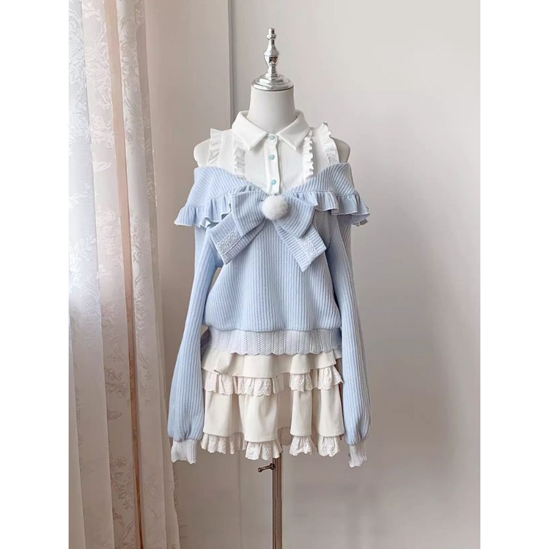 Ensemble 2 pièces Kawaii Soft  - Layered Necklace Set avis et prix