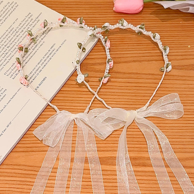 Bandeau en satin fleur perlée  - Women'S Accessories Go Outdoors avis et prix