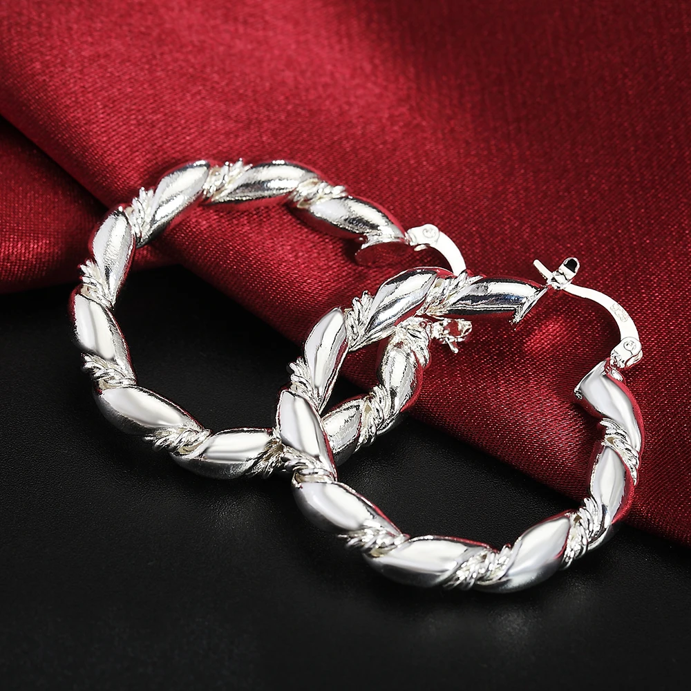 Boucles d'oreilles rondes en c - Statement Earrings Oversized avis et prix