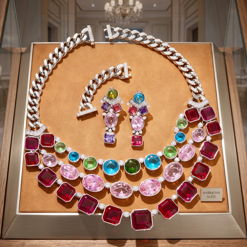 Parure de bijoux pour femme st - Layered Necklace Set avis et prix