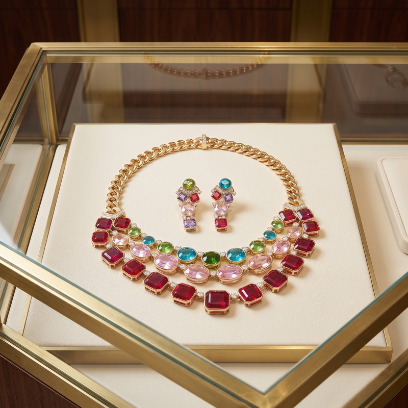 Parure de bijoux pour femme st - Layered Necklace Set avis et prix