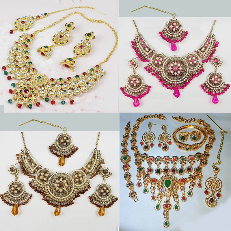 Ensembles de bijoux indiens po - Women Accessories India avis et prix