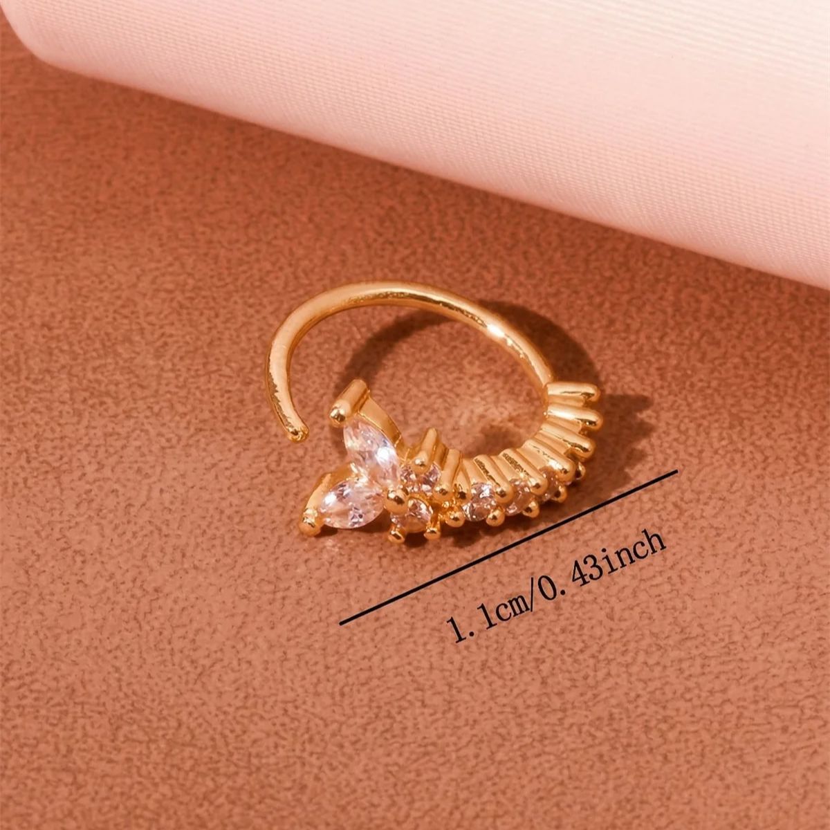 Clip de nez en forme de Y sans - Women Accessories Sale avis et prix