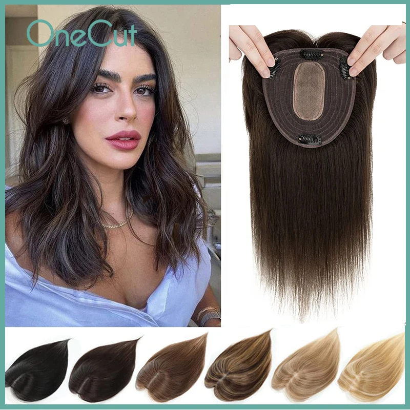 Perruque toupet en soie lisse  - Women Accessories India avis et prix