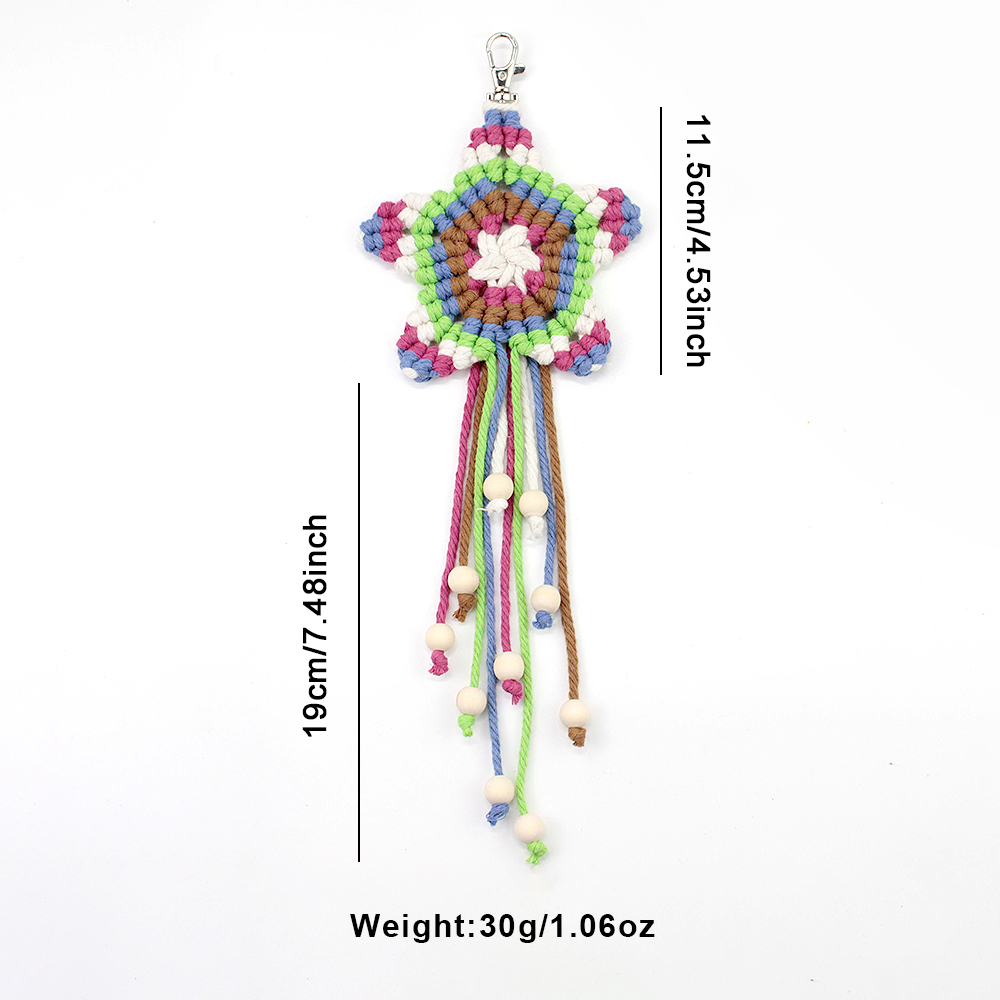 Kit DIY Macramé Pendentif Pent - Women'S Keychain Accessories avis et prix