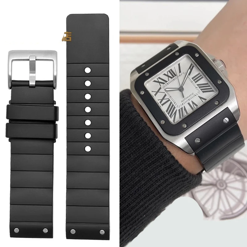 Bracelet de Montre en Silicone - Women'S Accessories Cartier avis et prix