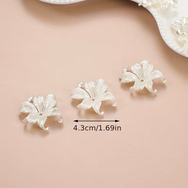 20 perles blanches en forme de - Statement Earrings Oversized avis et prix