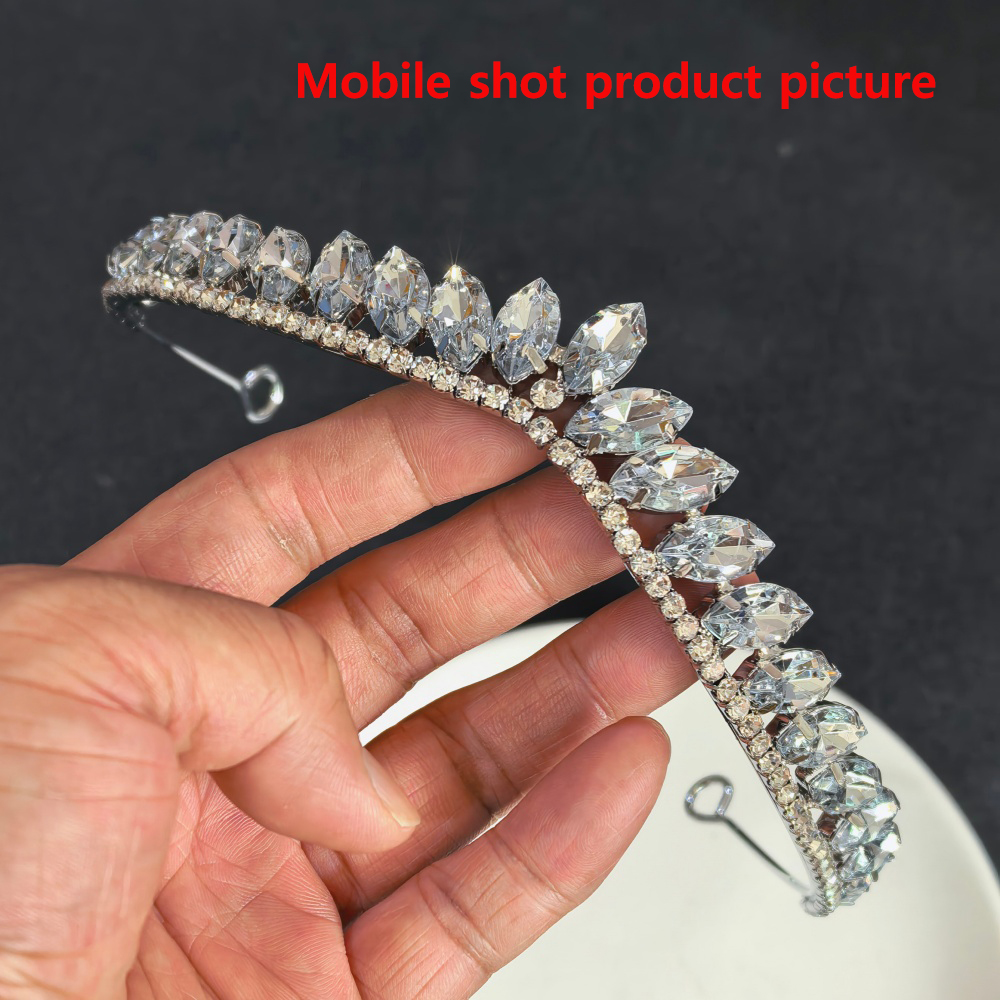 Diadèmes minimalistes en crist - Women Accessories For Wedding avis et prix