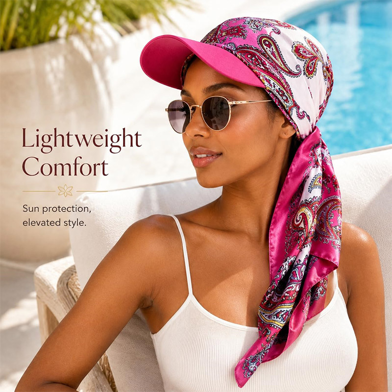 Chapeau carré imprimé tendance - Women'S Accessories Go Outdoors avis et prix
