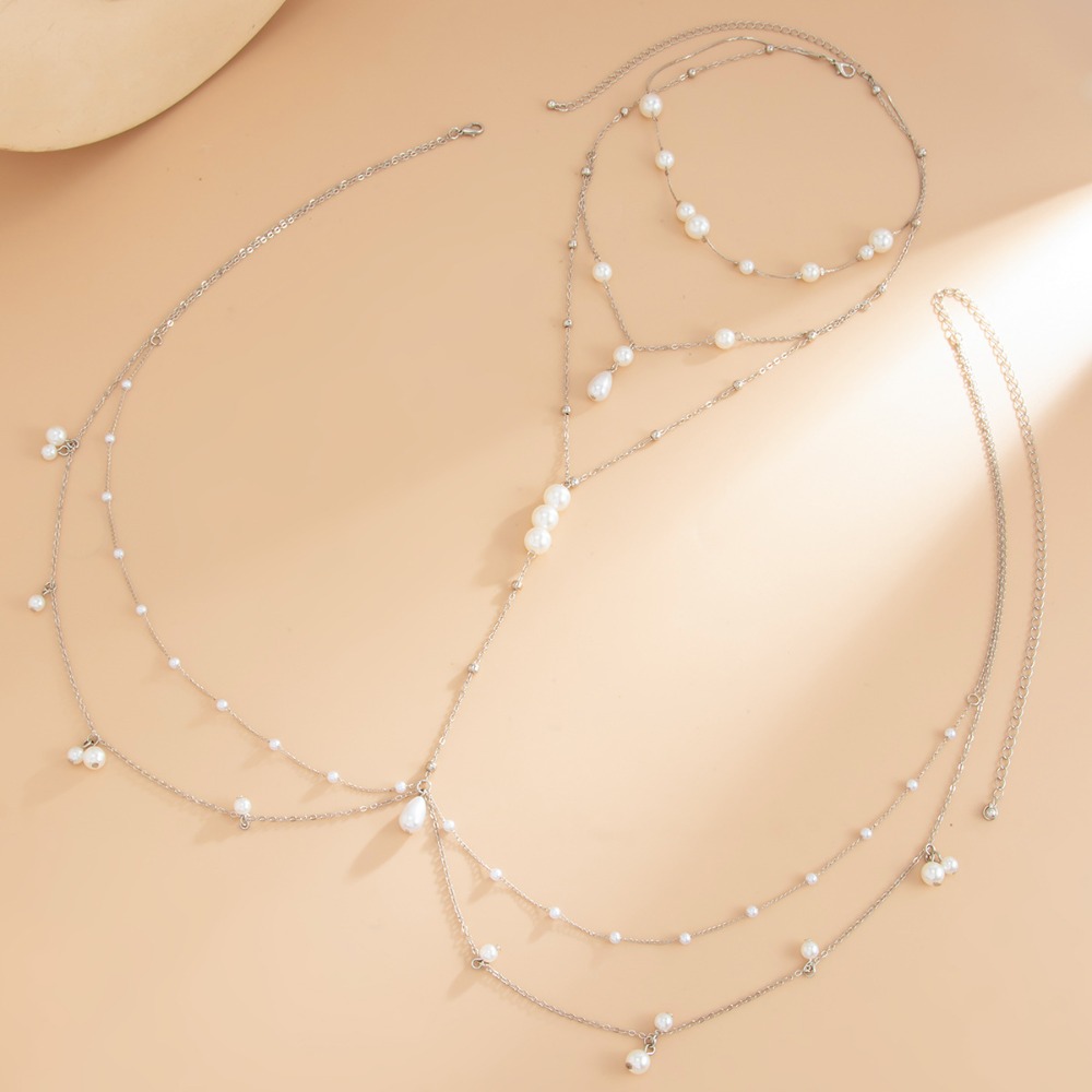 Chaîne de corps réglable pour  - Layered Necklace Set avis et prix