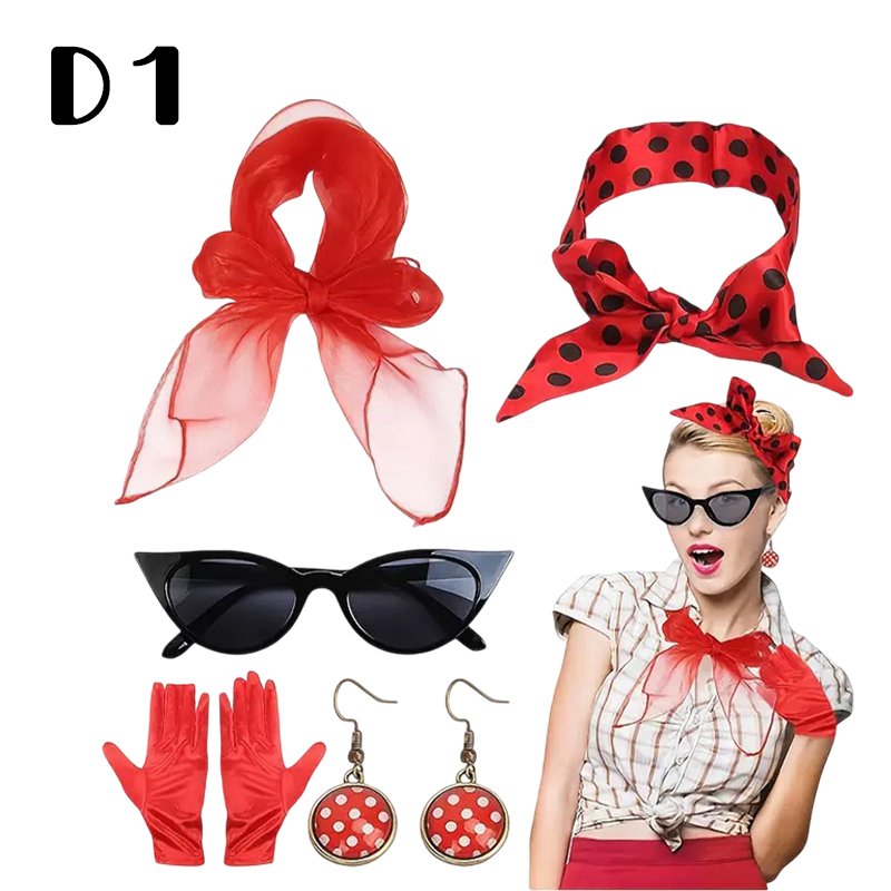 Accessoires de costume rétro d - Women'S Accessories In The 1950S avis et prix