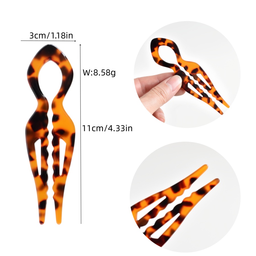 1 pince à cheveux en acrylique - Hair Fork Stick avis et prix