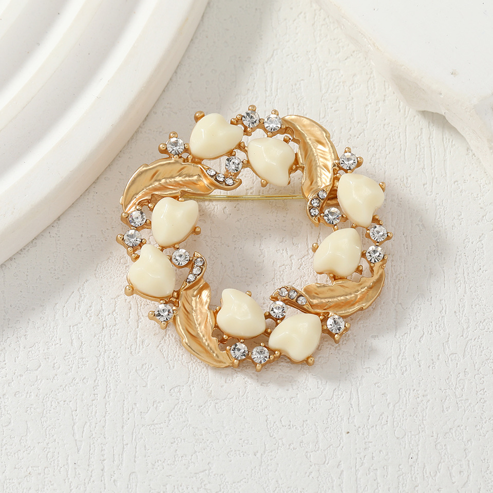 Broches Vintage en perles d'am - Women Accessories Bouquet avis et prix