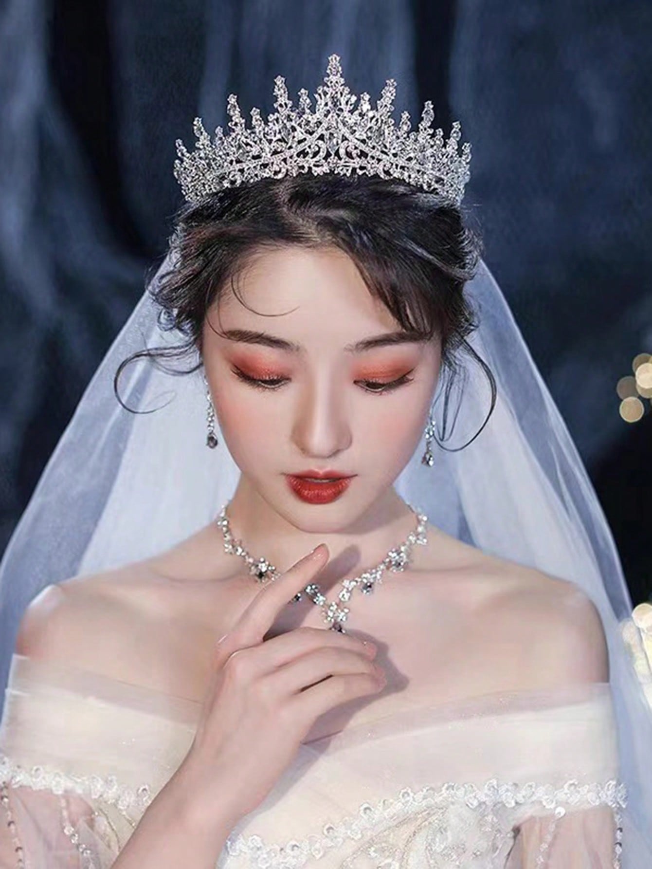 Couronne de mariée de style ba - Women Accessories For Wedding avis et prix