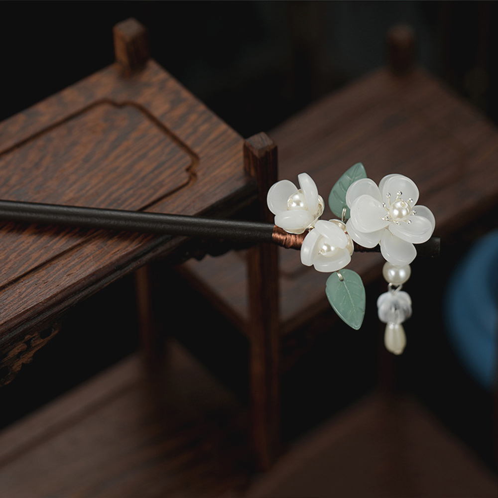 Épingle à cheveux rétro fleur  - Hair Fork Stick avis et prix