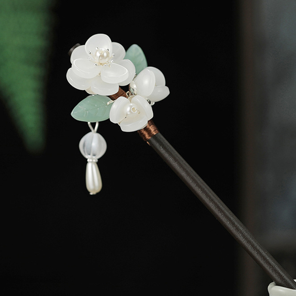 Épingle à cheveux rétro fleur  - Hair Fork Stick avis et prix