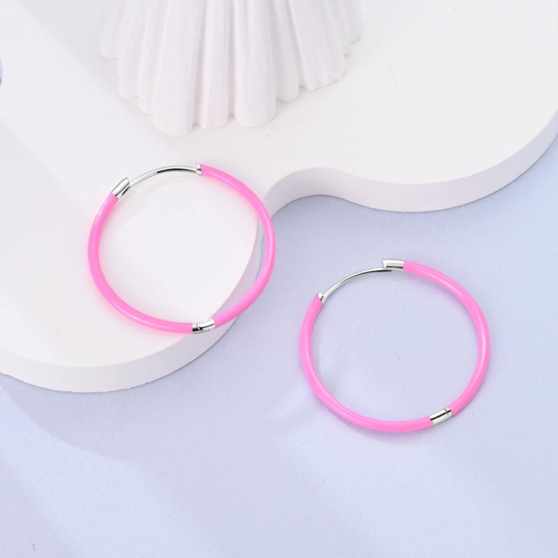 Boucles d'oreilles en argent S - Statement Earrings Oversized avis et prix